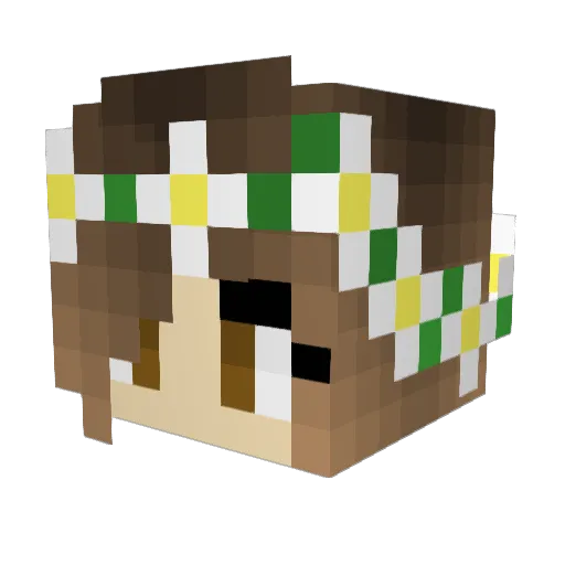 RisenFromPengu Minecraft avatar head, 3D render