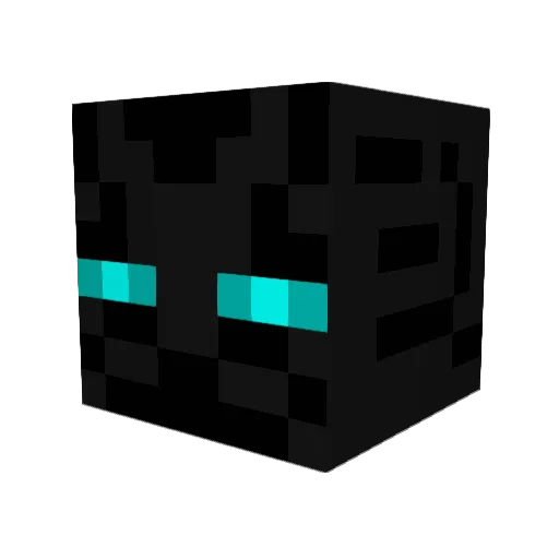RisingShadowzz Minecraft avatar head, 3D render