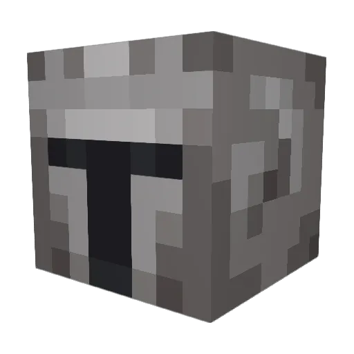 RisingSun232 Minecraft avatar head, 3D render