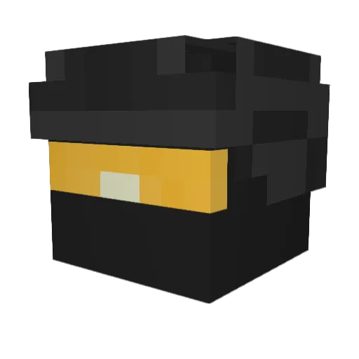 Rising_Republic Minecraft avatar head, 3D render