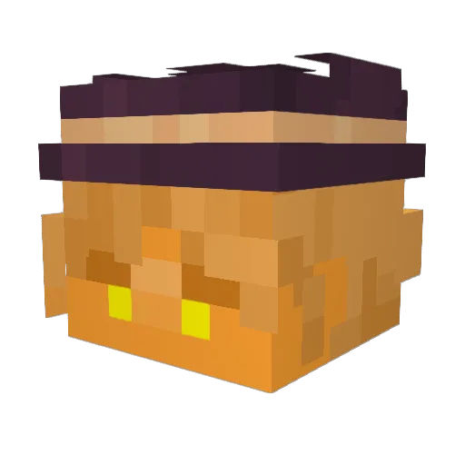 RiskBeyond Minecraft avatar head, 3D render