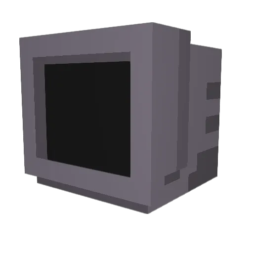 RiskOfShock Minecraft avatar head, 3D render