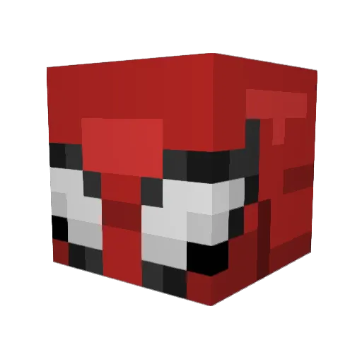 RiskyIdea Minecraft avatar head, 3D render