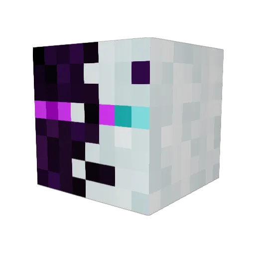 RiskyMouse Minecraft avatar head, 3D render