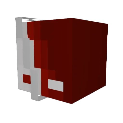 RiskyRicky Minecraft avatar head, 3D render
