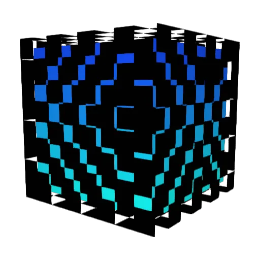 Rismi Minecraft avatar head, 3D render