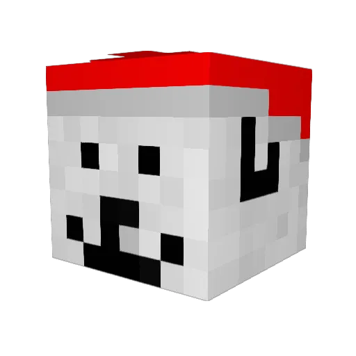 Riss93 Minecraft avatar head, 3D render