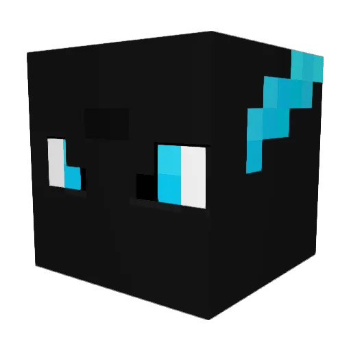 Rita45110 Minecraft avatar head, 3D render