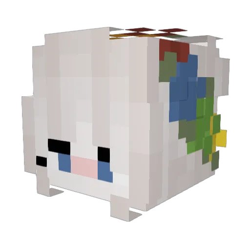 RitaEr1302 Minecraft avatar head, 3D render