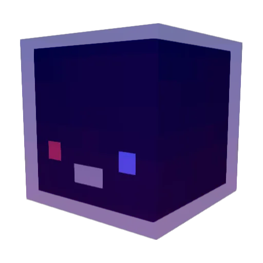 Rithounet Minecraft avatar head, 3D render