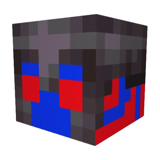 Ritter91 Minecraft avatar head, 3D render