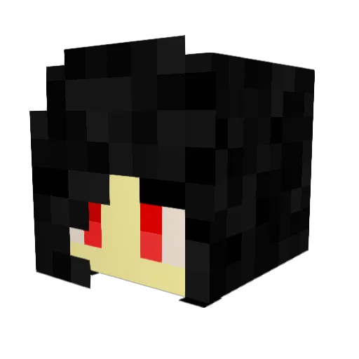 RitterHorn Minecraft avatar head, 3D render
