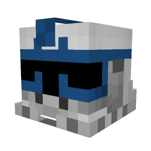 Ritter_rost0812 Minecraft avatar head, 3D render