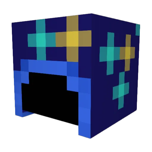 RitualRogue Minecraft avatar head, 3D render