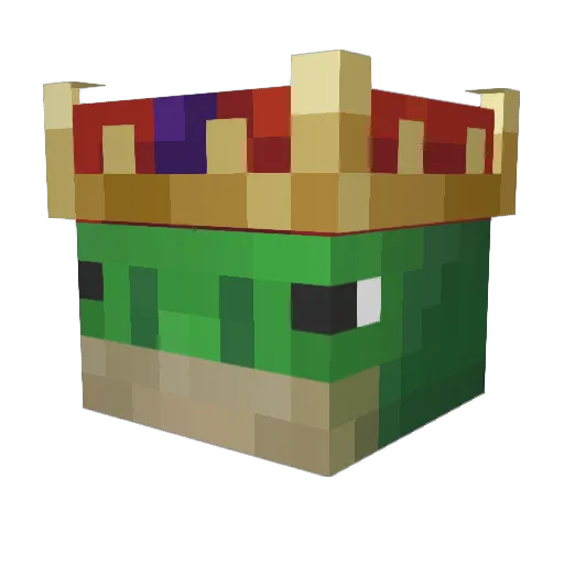 RitualSquash Minecraft avatar head, 3D render