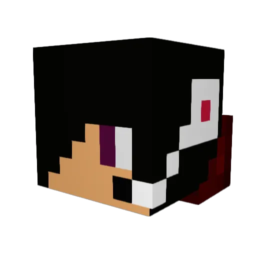RivRyn Minecraft avatar head, 3D render