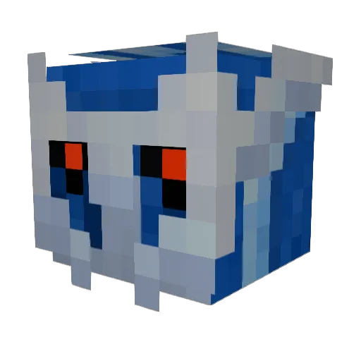 RivalityPvP Minecraft avatar head, 3D render