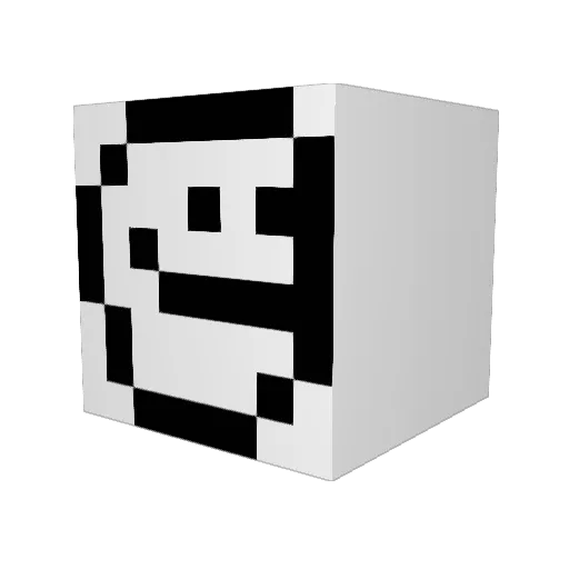 River15Lish Minecraft avatar head, 3D render