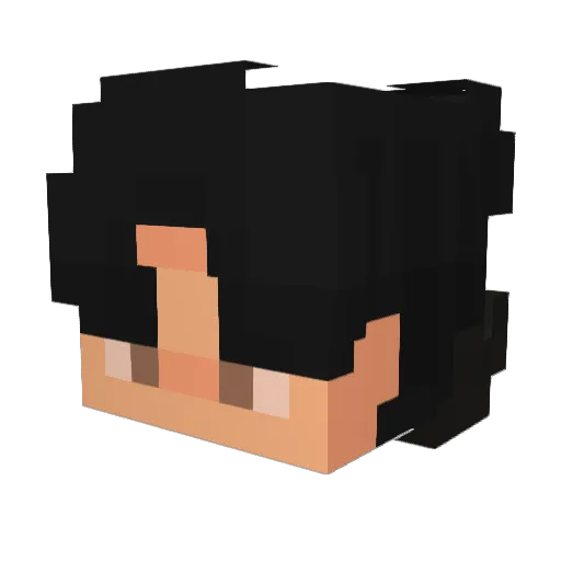 River267 Minecraft avatar head, 3D render