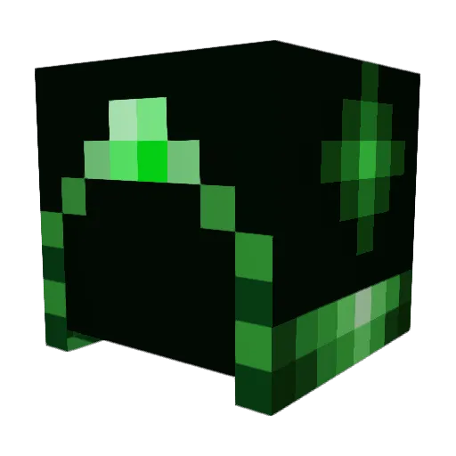 RiverGlass1 Minecraft avatar head, 3D render