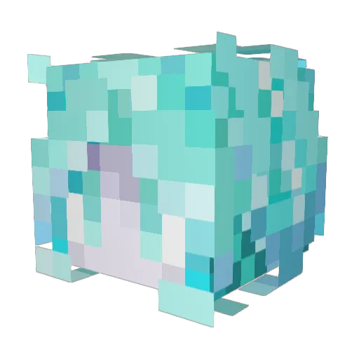 RiverLynne Minecraft avatar head, 3D render