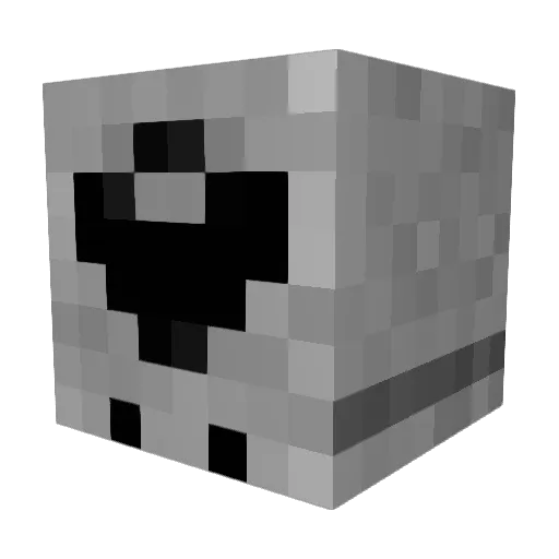 Riverpinto Minecraft avatar head, 3D render