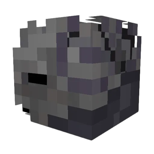 Rivet__XoX Minecraft avatar head, 3D render