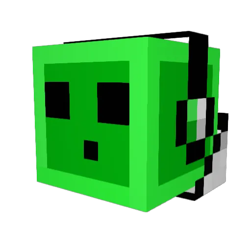 Rivzzz Minecraft avatar head, 3D render