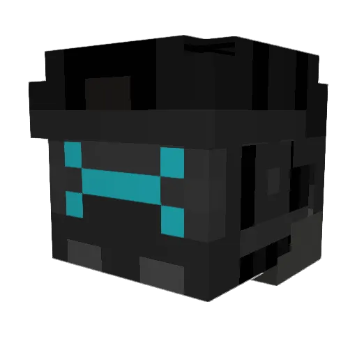 RixskyIcarus Minecraft avatar head, 3D render
