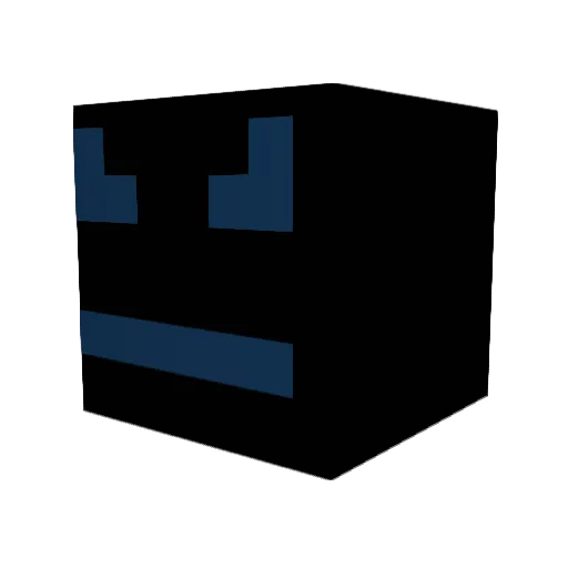 Rizteq Minecraft avatar head, 3D render