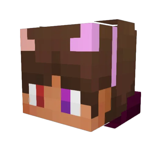 RizzInLord_ Minecraft avatar head, 3D render