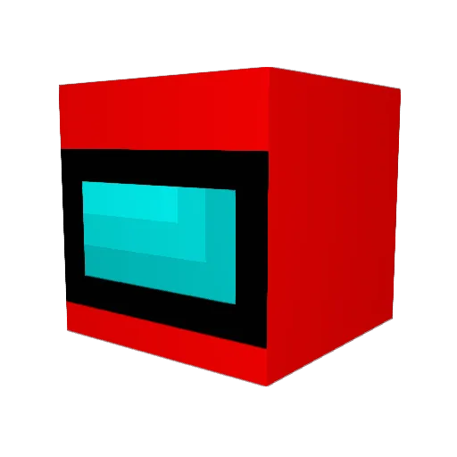 Rizzitenship Minecraft avatar head, 3D render