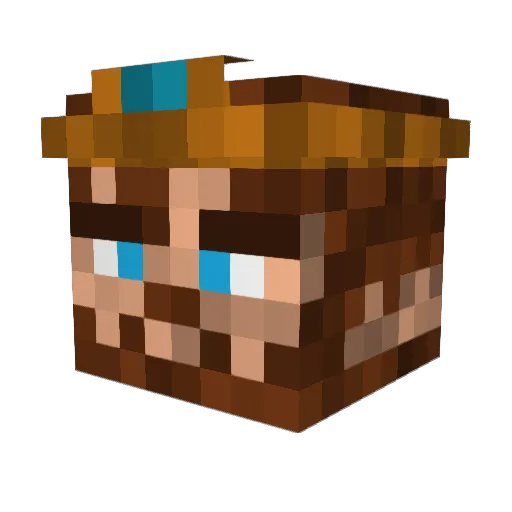 Rjdaguy09 Minecraft avatar head, 3D render