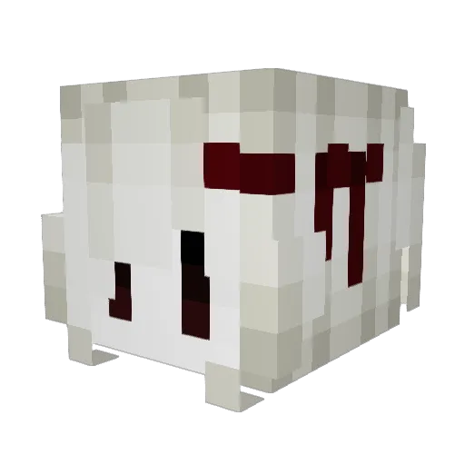 Rjnn Minecraft avatar head, 3D render