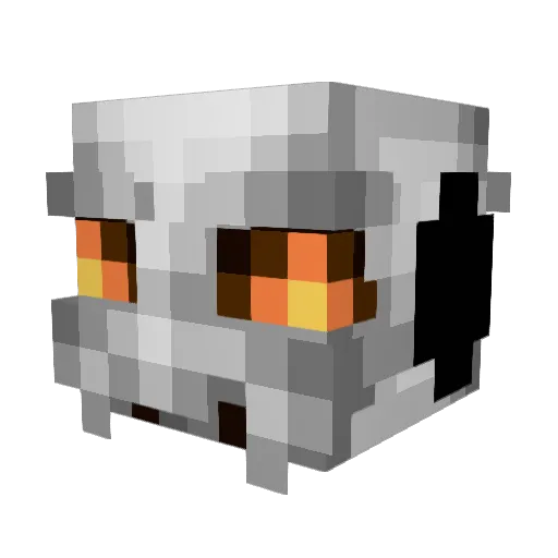 Rjs232323 Minecraft avatar head, 3D render