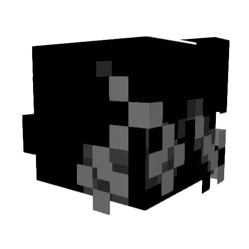 Rjswirls Minecraft avatar head, 3D render