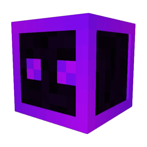 RlFF Minecraft avatar head, 3D render
