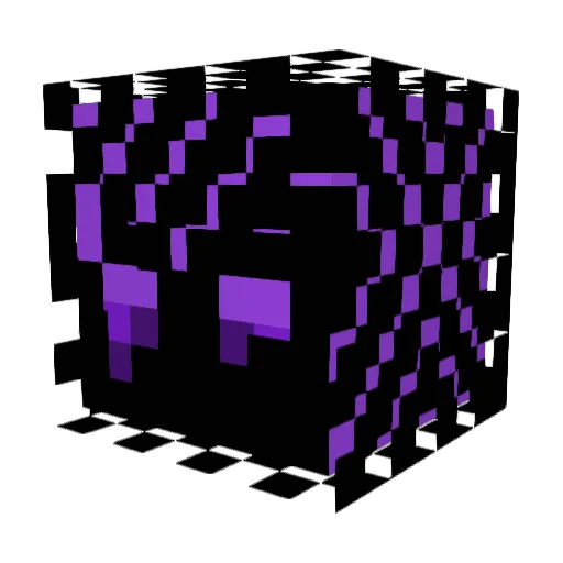 RlMMY Minecraft avatar head, 3D render