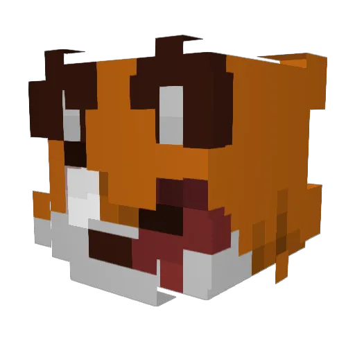 RlyehianSalt Minecraft avatar head, 3D render