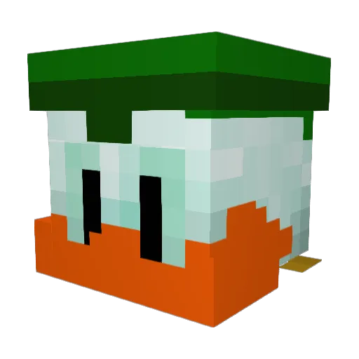 Rmartinez7457 Minecraft avatar head, 3D render