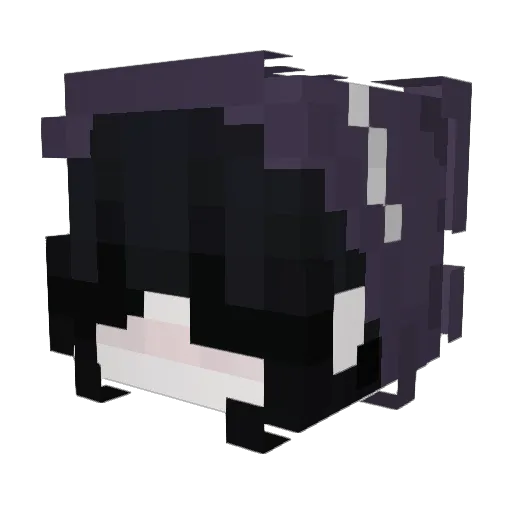 RmiLier Minecraft avatar head, 3D render