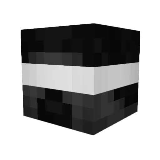 Ro3bi Minecraft avatar head, 3D render