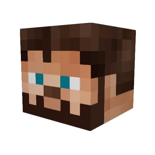 RoCkEtRoAcH Minecraft avatar head, 3D render