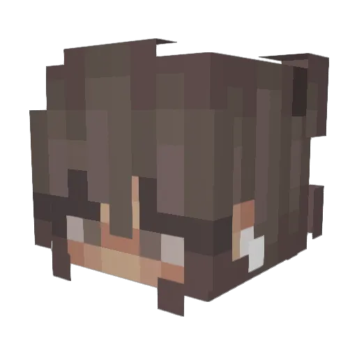 RoSo_ Minecraft avatar head, 3D render