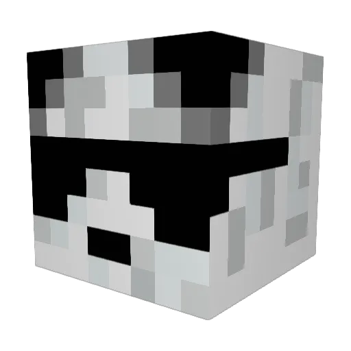 Ro_wan Minecraft avatar head, 3D render