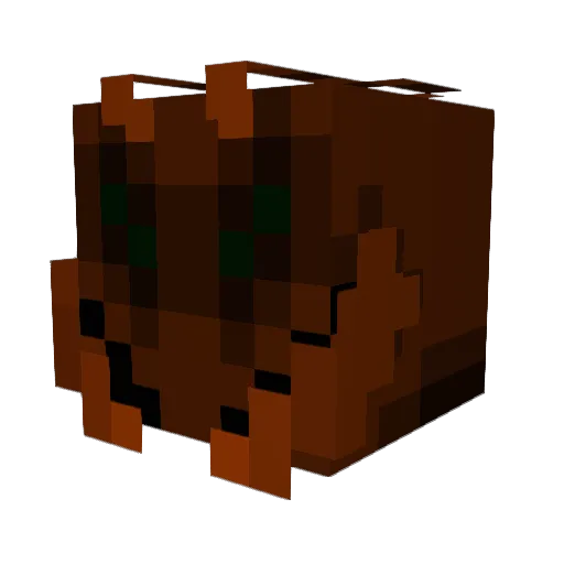 RoachOverlord Minecraft avatar head, 3D render