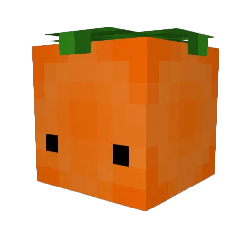 RoadTo6Stars Minecraft avatar head, 3D render