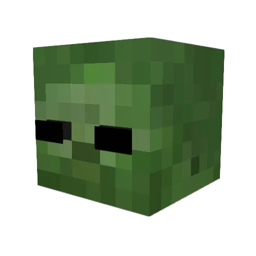 Roadhouse6915 Minecraft avatar head, 3D render