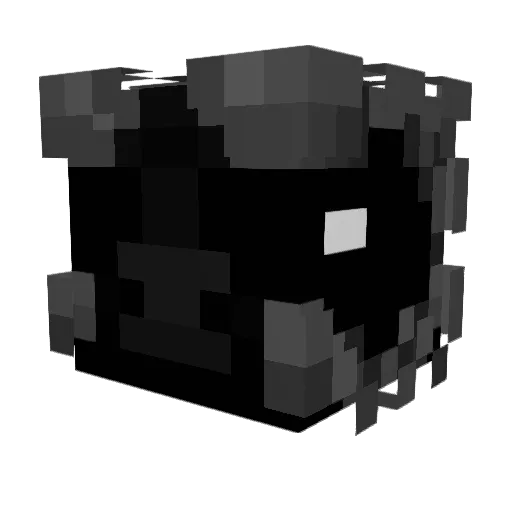 Roadkill00 Minecraft avatar head, 3D render