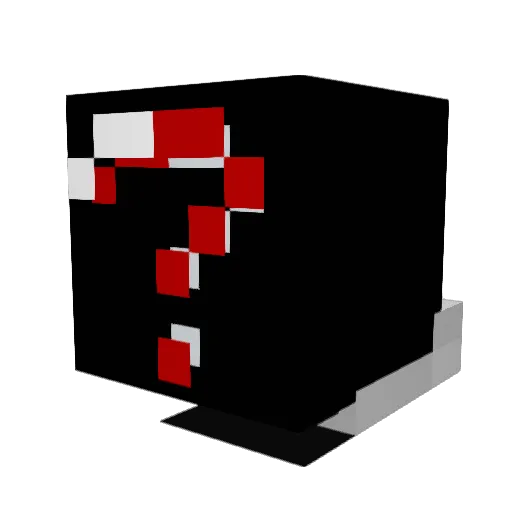 Roaldb Minecraft avatar head, 3D render